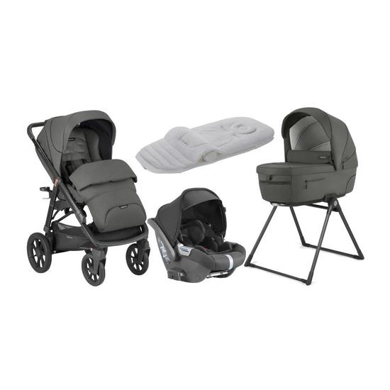 Inglesina Aptica XT System Quattro 4 az 1-ben Multifunkciós Babakocsi CAB Hordozóval - Charcoal Grey